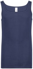 Adamo Royal Fine Ribbed Undershirt Navy