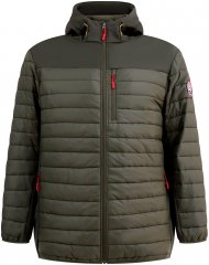 D555 Northfield Hybrid softshell jakna s kapuljačom kaki