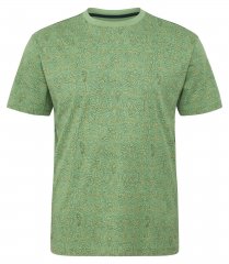North Latitude Allover Printed Majica Srednje Zelena