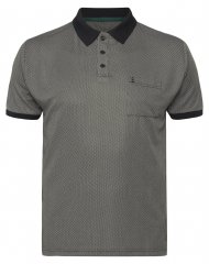 North Latitude Cool Effect Polo Majica Crna
