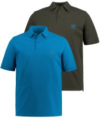 JP1880 704317 Polo majica 2 komada Tirkizno plava/Maslinasta