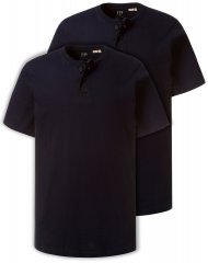 JP1880 708420 Majica Henley 2 komada Tamnoplava
