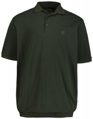 JP1880 712617 Polo majica s krojem za trbuh Tamno maslinasta