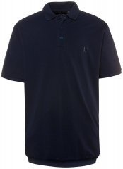 JP1880 712617 Polo majica s krojem za trbuh Tamnoplava