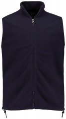JP1880 723305 Flis prsluk s ovratnikom Tamnoplava TALL