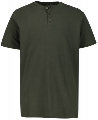 JP1880 726695 Majica Henley Tamno maslinasta