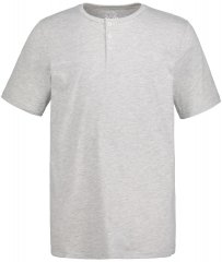 JP1880 726695 Majica Henley Siva melanž