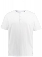 JP1880 726695 Majica Henley Bijela