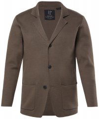 JP1880 Milano Flexnamic Pleteni sako Khaki smeđa