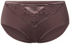 Ulla Popken 811602 Gaćice s čipkom Smeđa