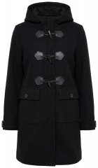 Ulla Popken 829347 Duffle kaput Crna