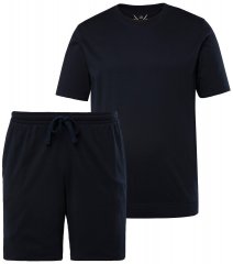 JP1880 829513 Pidžama kratki model bellyfit Tamnoplava