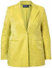 Ulla Popken 830767 Sako crinkle Svijetlozelena