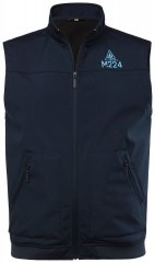 Men+ 414 Softshell prsluk s uspravnim ovratnikom Tamnoplavi