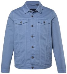 Men+ 446 Traper jakna s džepovima na prsima Denim plava