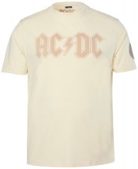 JP1880 836411 AC/DC Classic Logo Majica Pješčano siva