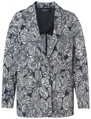 Ulla Popken 838656 Cvjetni sako Bijela