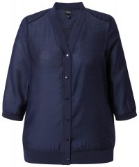 Ulla Popken 841127 Bluza Tamnoplava