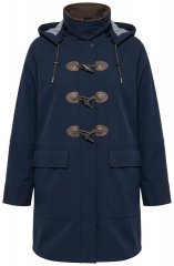 Ulla Popken 846278 Softshell kaput Tamnoplava