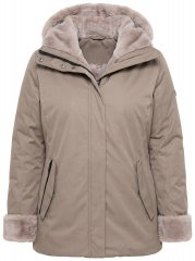 Ulla Popken 850509 Jakna od umjetnog krzna Taupe
