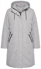 Ulla Popken 850774 Funkcionalni kaput Siva
