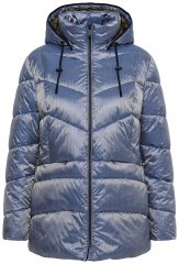 Ulla Popken 851790 Prošivena jakna Denim plava