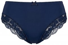 Ulla Popken 852930 Gaćice s čipkom Tamnoplava