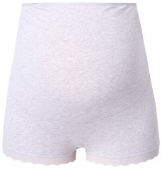 Ulla Popken 853631 Trudničke gaćice s čipkom Siva melange