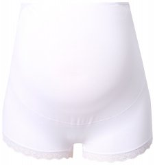 Ulla Popken 853631 Trudničke gaćice s čipkom Bijela