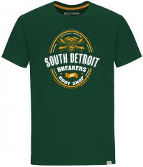 Motley Denim T-shirt Chiswick Racing Green