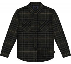 Double Outfitters GS-5233 Flanelska košulja Crna/Siva