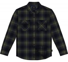 Double Outfitters GS-5233 Flanelska košulja Maslinasta/Plava