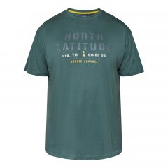 North Latitude T-Shirt Zelena/kaki
