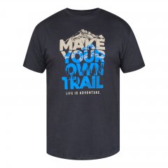 North Latitude Trail T-Shirt Crna