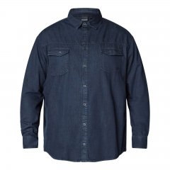 North Latitude Denim Shirt LS Plava