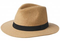 Jack & Jones Medo Fedora Hat Camel