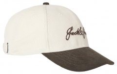 Jack & Jones Base Corduroy Cap Antique White