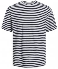 Jack & Jones JPRCC SOFT Linen Blend T-Shirt Night Sky