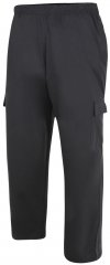 Kam Jeans Lightweight Sweatpants with Cargo pocket Black