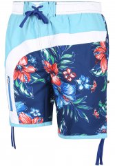 Kam Jeans 3003 Floral Panel Board Swimshorts