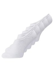 Jack & Jones Basic Gležnjače Bijela 5-pack