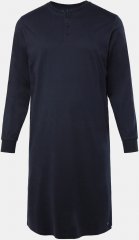 JP1880 Henley Long Sleeved Night Dress Navy