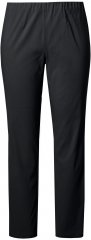 Ulla Popken Bengaline Slim Leg Sienna Fit Elastic Waist Pants Black