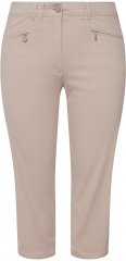 Ulla Popken Mony Stretch Capri Pants Orange