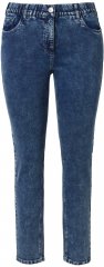 Ulla Popken Jersey Slim Leg Jeans Denim Blue