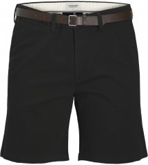 Jack & Jones Stadam Belted Chino Shorts Black