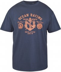 North Latitude 61121 Majica S Printom Mornarsko Plava