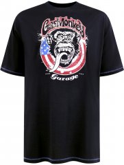 D555 Birkenhead T-Shirt Gas Monkey Garage Navy