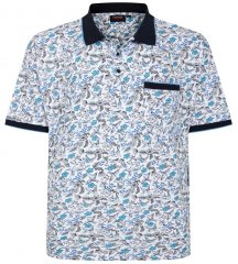 Espionage P224 polo majica s uzorkom ptica