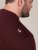 D555 Baldwin Grumpy Old Man Club Print Crew Neck T-shirt Burgundy/ Black Twist - Majice Kratkih Rukava - Muške Majice Kratkih Rukava Veliki Brojevi 